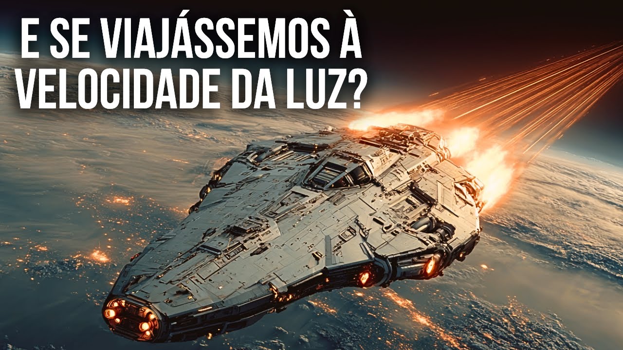 O que acontece com o tempo quando viajamos na velocidade da luz