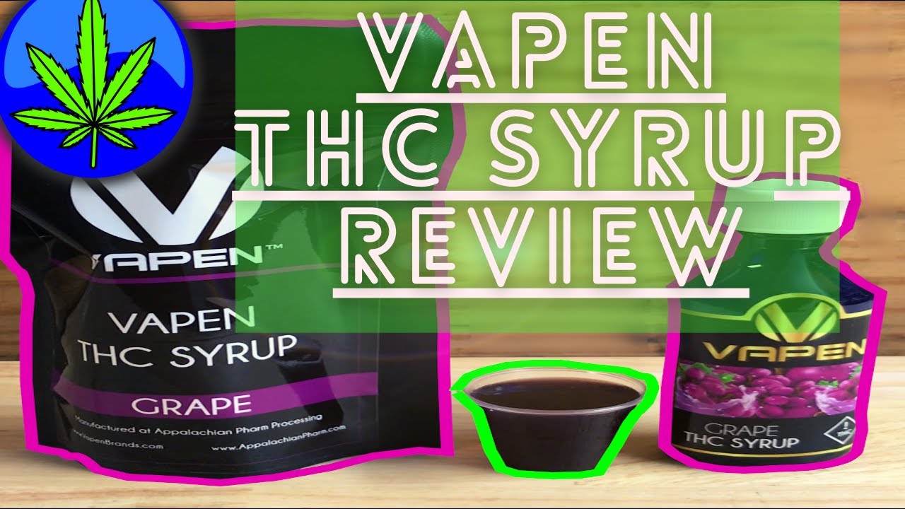 Vapen Kitchen THC Syrup 110mg Review