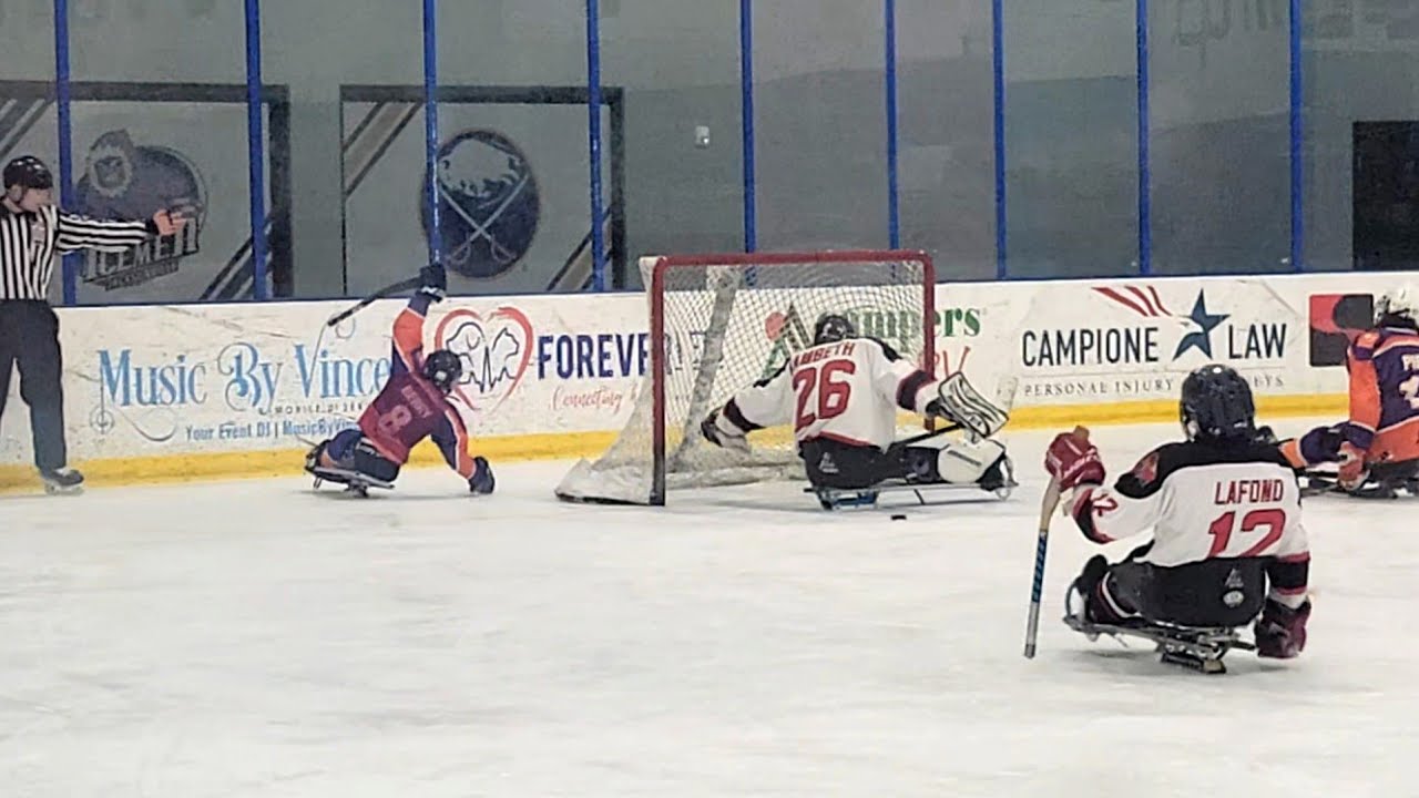 2025 SESHL Sled Hockey National Championship.  My 2nd attempt playing w/adults for the Title🛷🏒🥅