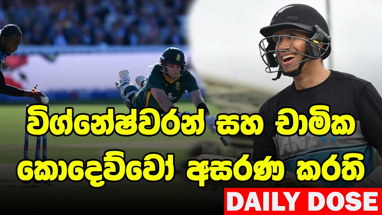 රොස් ටේලර් ලෝක කුසලානයට එන්න සැරසෙයි| Daily Dose Episode 233