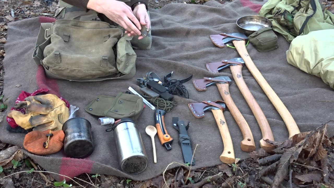 (FR) Matériel - Kit pour le Bushcraft et les Sorties en Forêt.