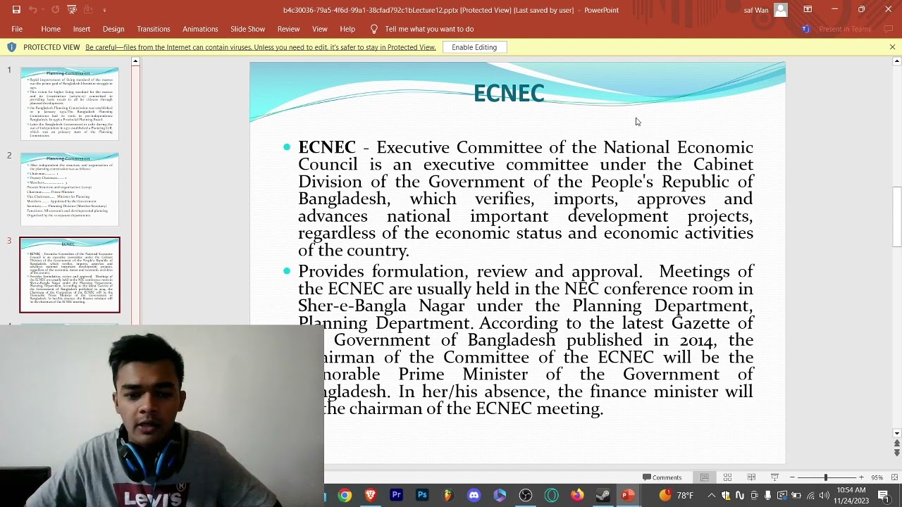 Executive Committee of the National Economic Council Bangladesh | ECNEC