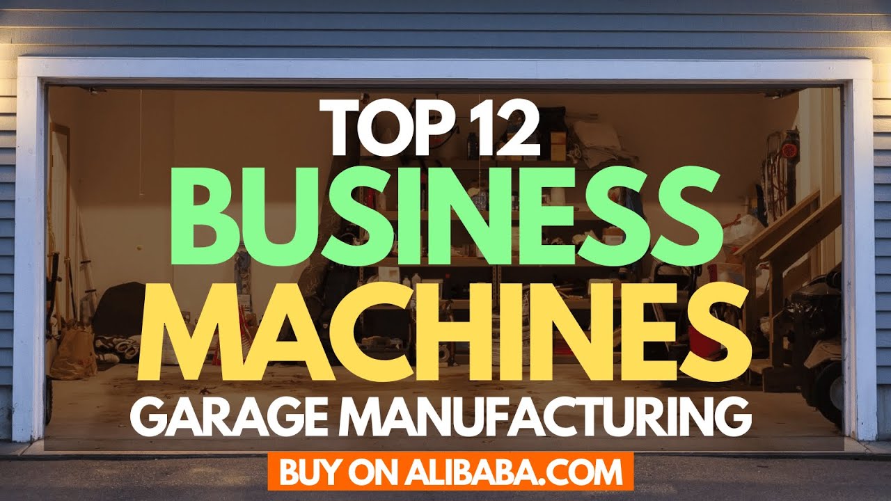 12 Small Business Ideas For Production In Garage | Mini Manufacturing Business