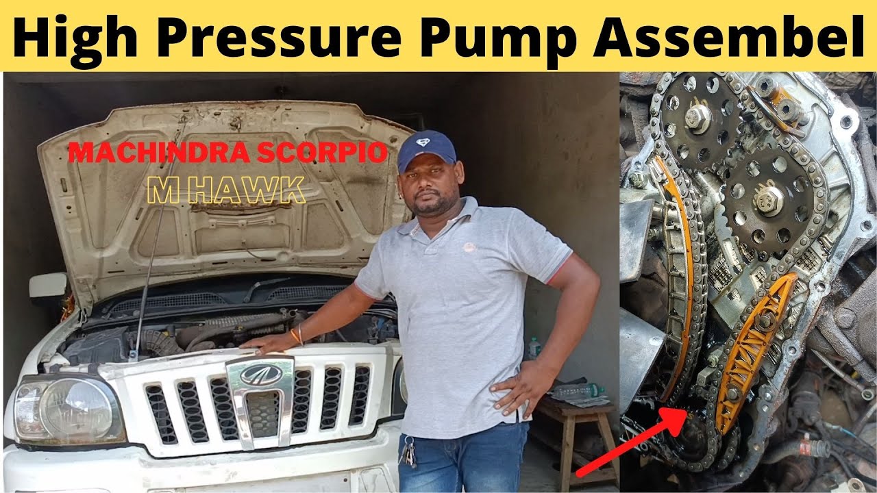 High Pressure Pump Assemble in Mahindra Scorpio M Hawk /High Pressure Pump Servicing /follow  video