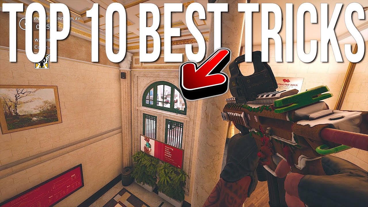 Top Ten BEST Tricks of Year Three Season Four - Rainbow Six Siege Burnt Horizon