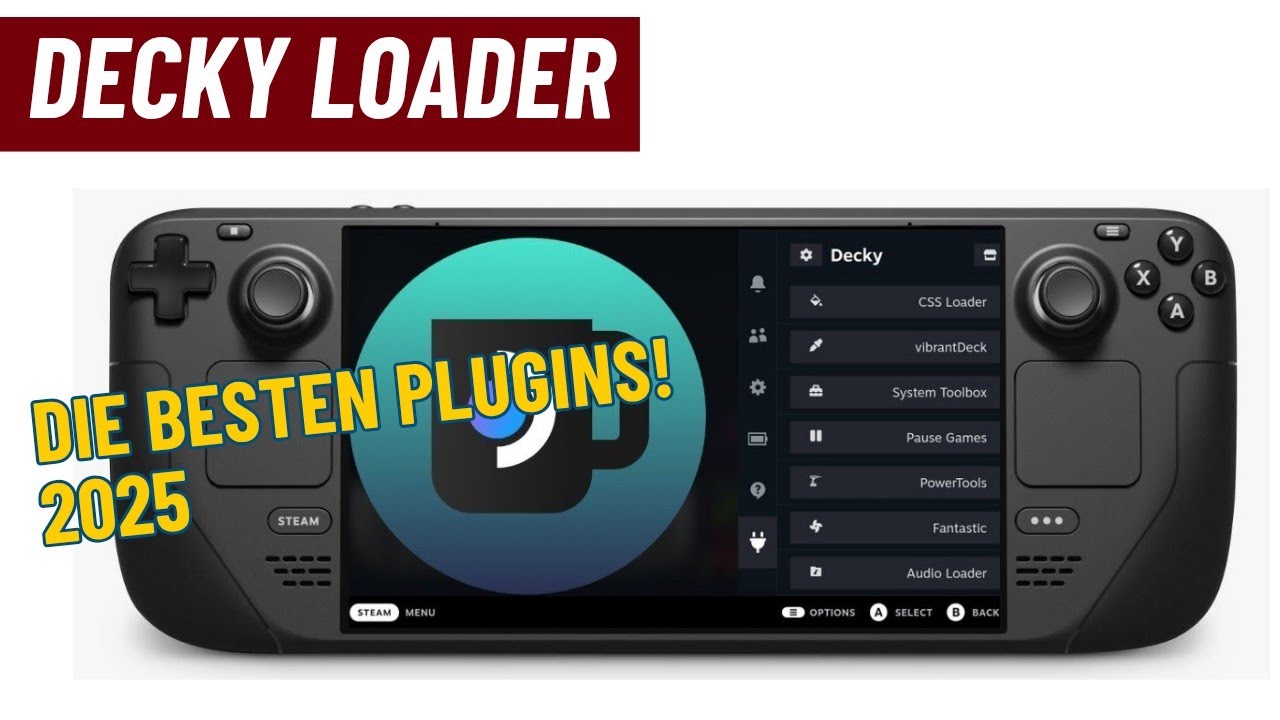 Die besten Decky Loader Plugins 2025 auf dem Steam Deck (OLED) - Übersicht & Tutorial