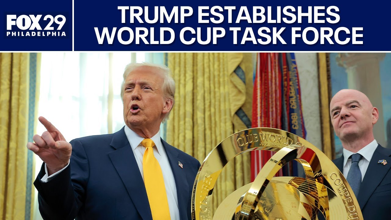 Trump establishes White House Task Force for 2026 FIFA World Cup | Full Remarks