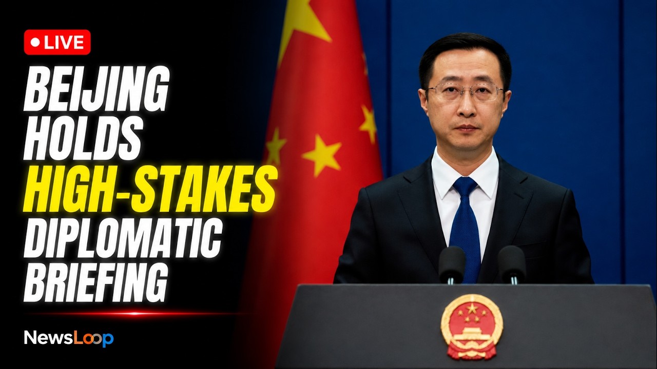 🔴 LIVE | China Foreign Ministry briefing addresses escalating global diplomatic tensions today