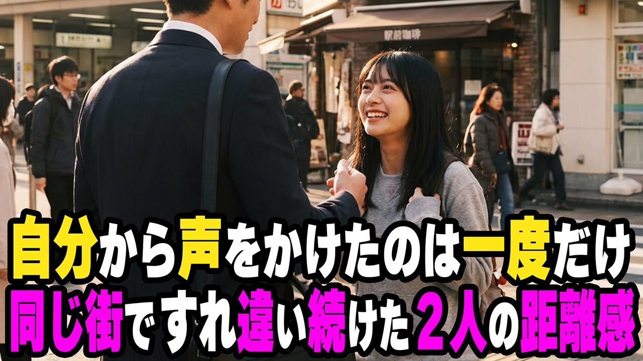 【感動する話】数分の会話から始まった&hellip;距離を縮めずに時間を重ねた二人の結末