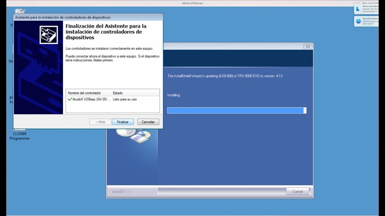 TPX8 VIDEO TUTORIAL. INSTALACIÓN