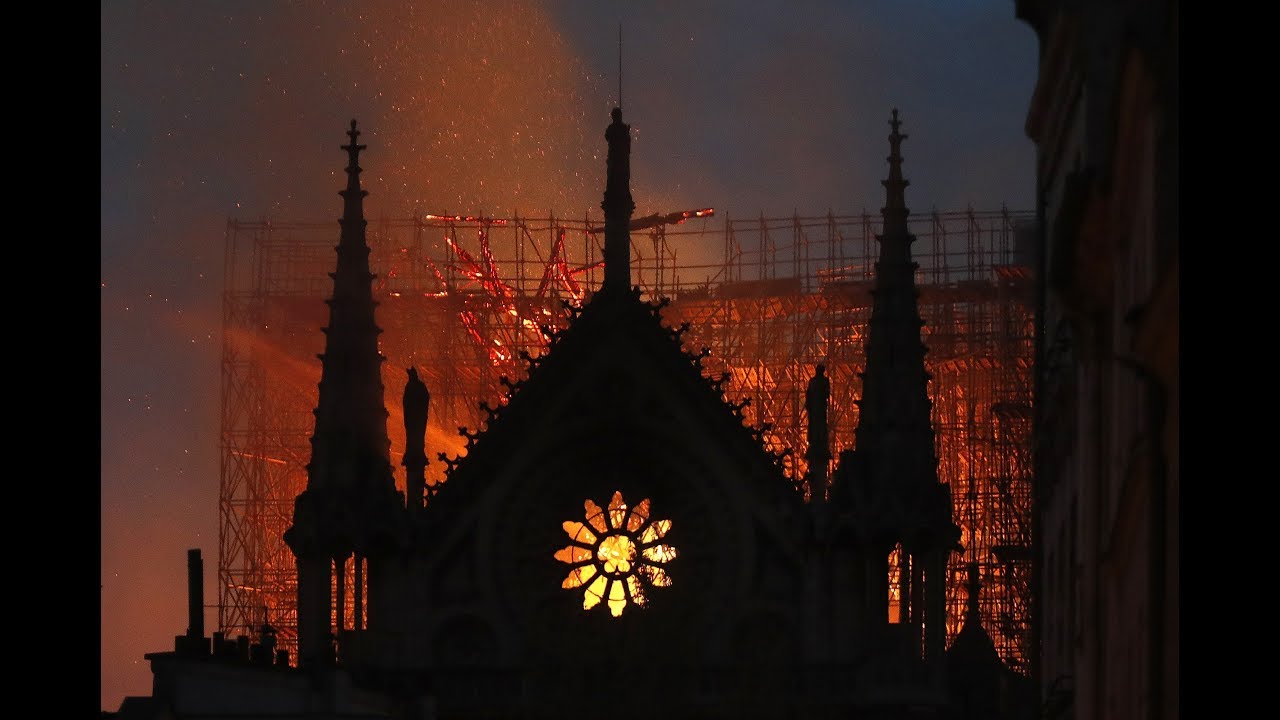 Fire at Notre Dame de Paris