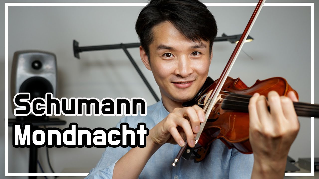 R. Schumann - Mondnacht Liederkreis; Op. 39 Violin Bochan Kang @보찬TV