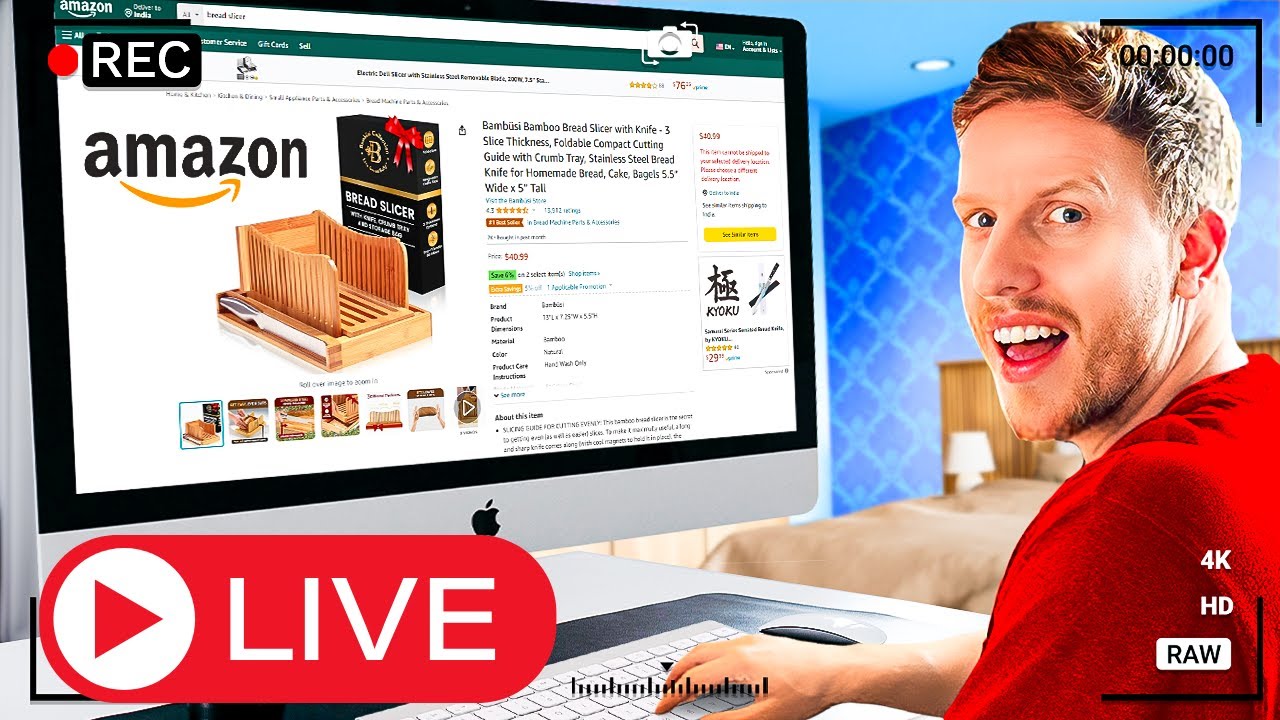 Посмотрите, как я нахожу товары для продажи на Amazon LIVE (2024)