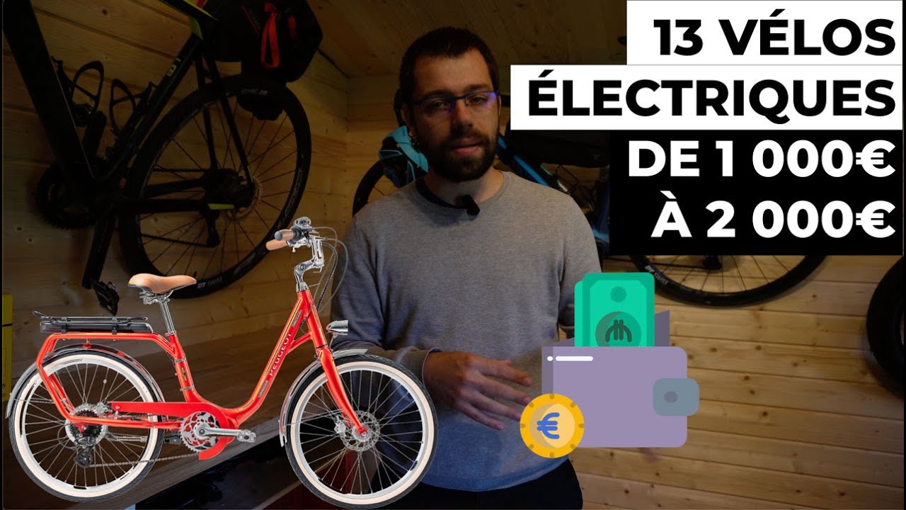Guide d'achat  : 13 vélos électriques entre 1 000 et 2 000€