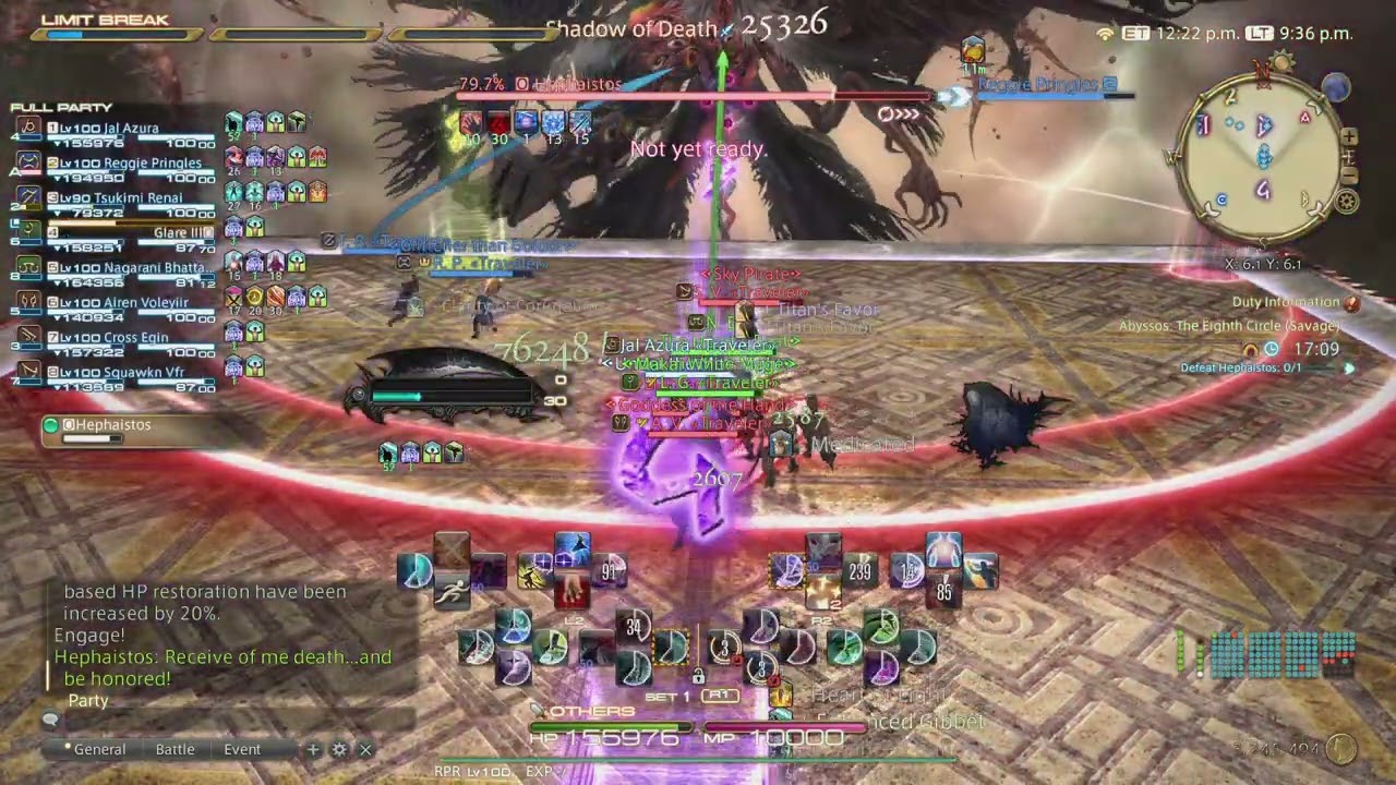 FFXIV P8S Phase 2 Unsync clear.
