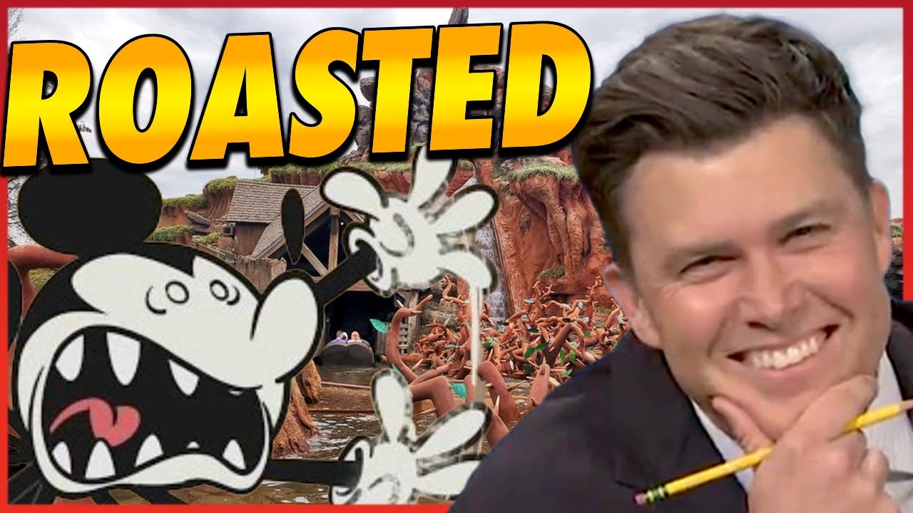 One of Us? Colin Jost ROASTS Disney On Splash Mountain Erasure For Tiana's Bayou Adventure