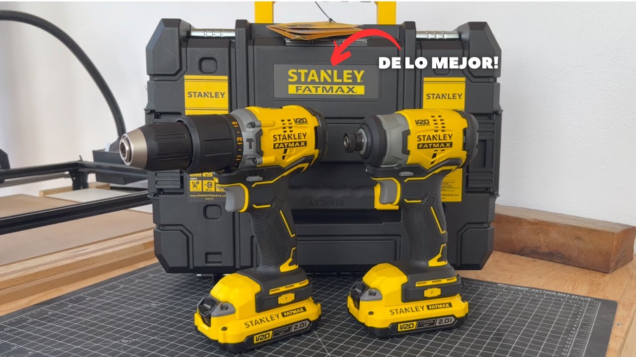 COMBO TALADROS FATMAX lo Mejor de STANLEY! DESEMPAQUETADO Y PRUEBAS!