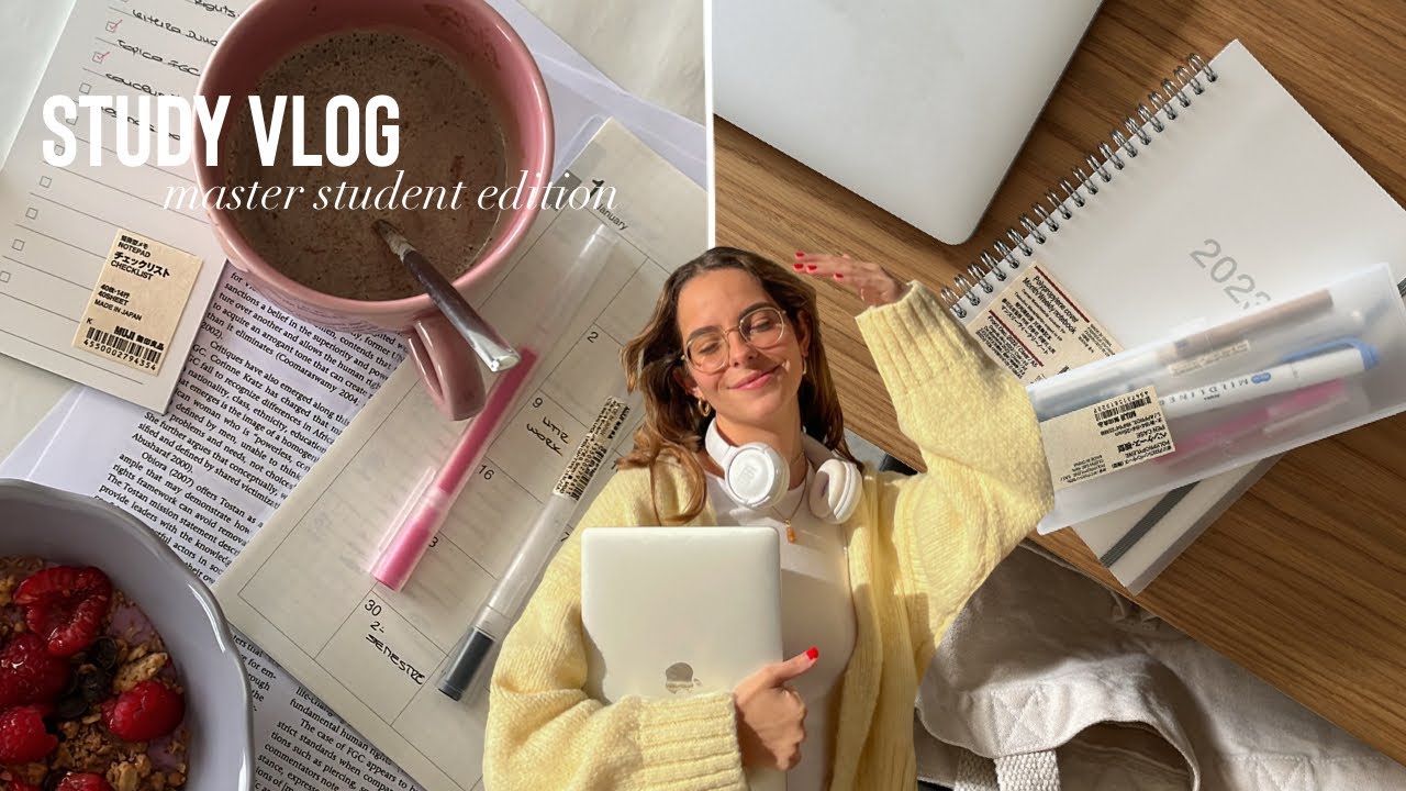 STUDY VLOG #5: época de exames, trabalhos de mestrado e equilíbrio | biasacosta