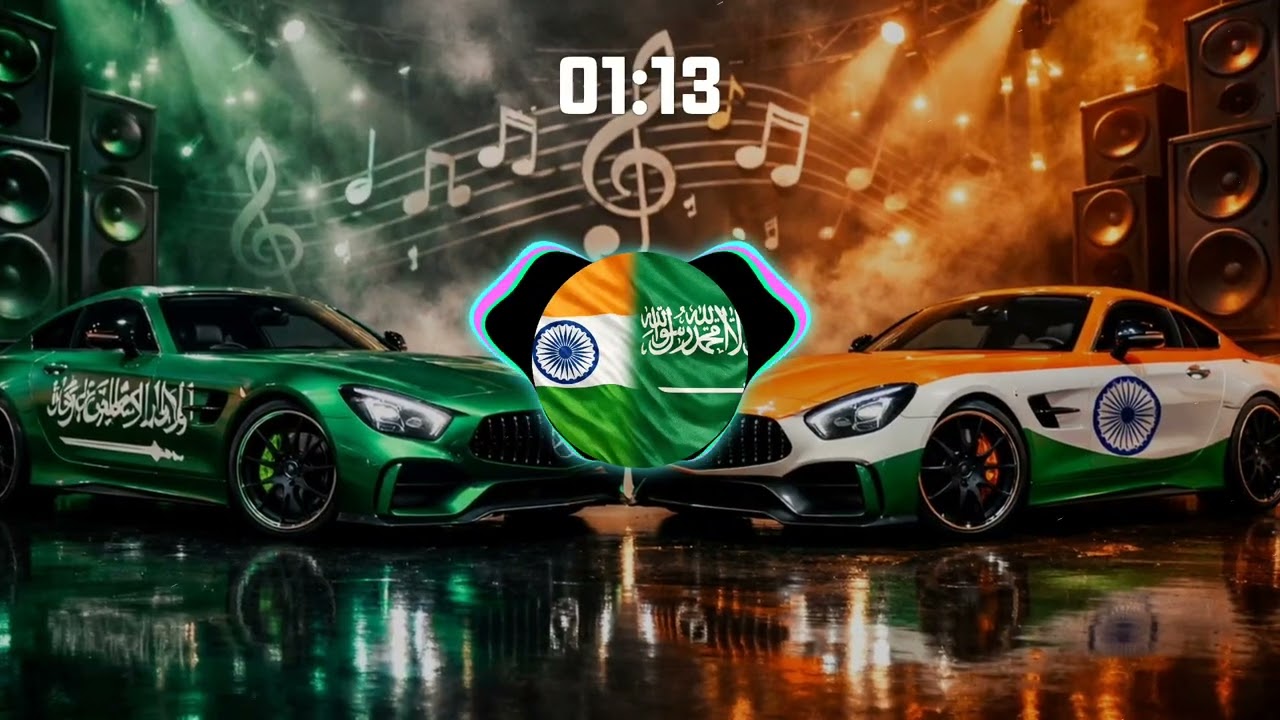 Saudi Sands, Mumbai Beats (The Jeddah to Bombay Song) 🇸🇦🇮🇳{آهنگ شاد و بیس دار میکس عربی وهندی 🥳🥰♥️🔥}