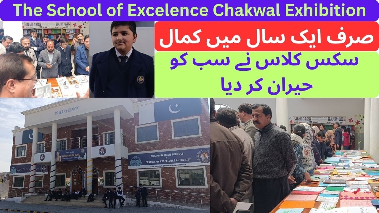 The School of Excellence Chakwal Amazing Exhibition | Class 6 Students Surprise Everyone