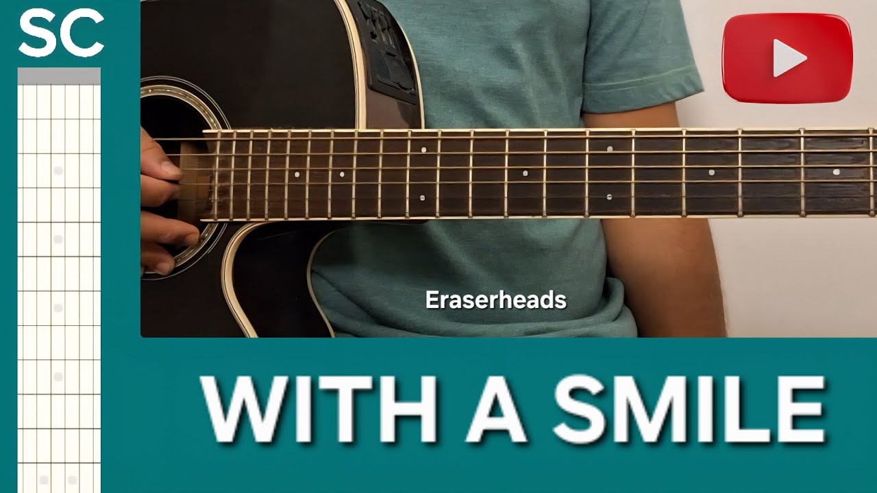 With A Smile | SC Guitar Tutorial | Eraserheads 