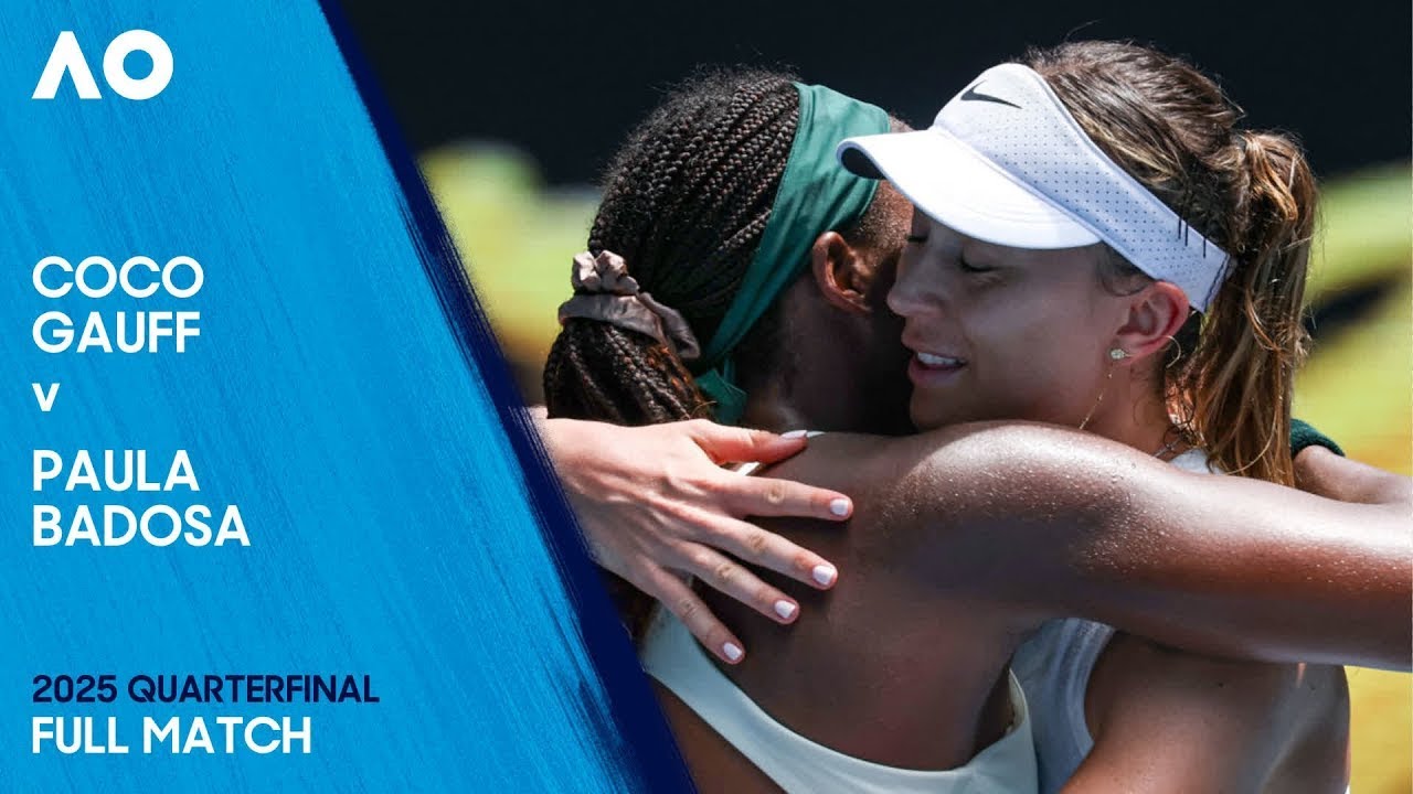 Coco Gauff v Paula Badosa Full Match | Australian Open 2025 Quarterfinal
