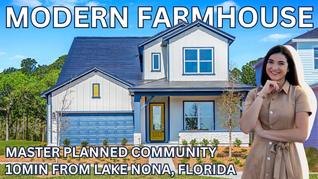 MODERN FARMHOUSE IN CENTRAL FLORIDA- MASTER PLANNED COMMUNITY | Sunbridge, Florida