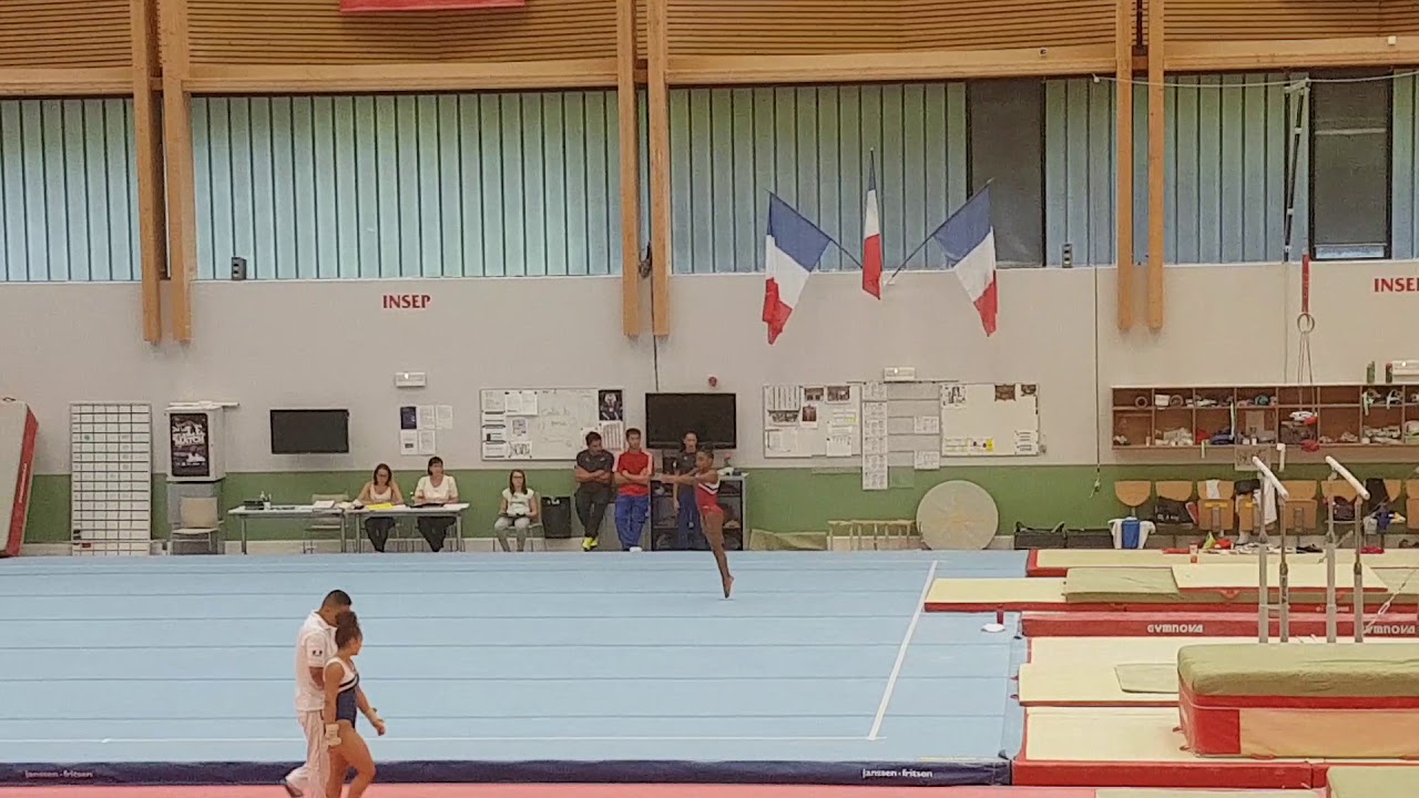 Mélanie De Jésus Dos Santos Sol et Coline Devillard Saut 2 Test Insep Août 2017
