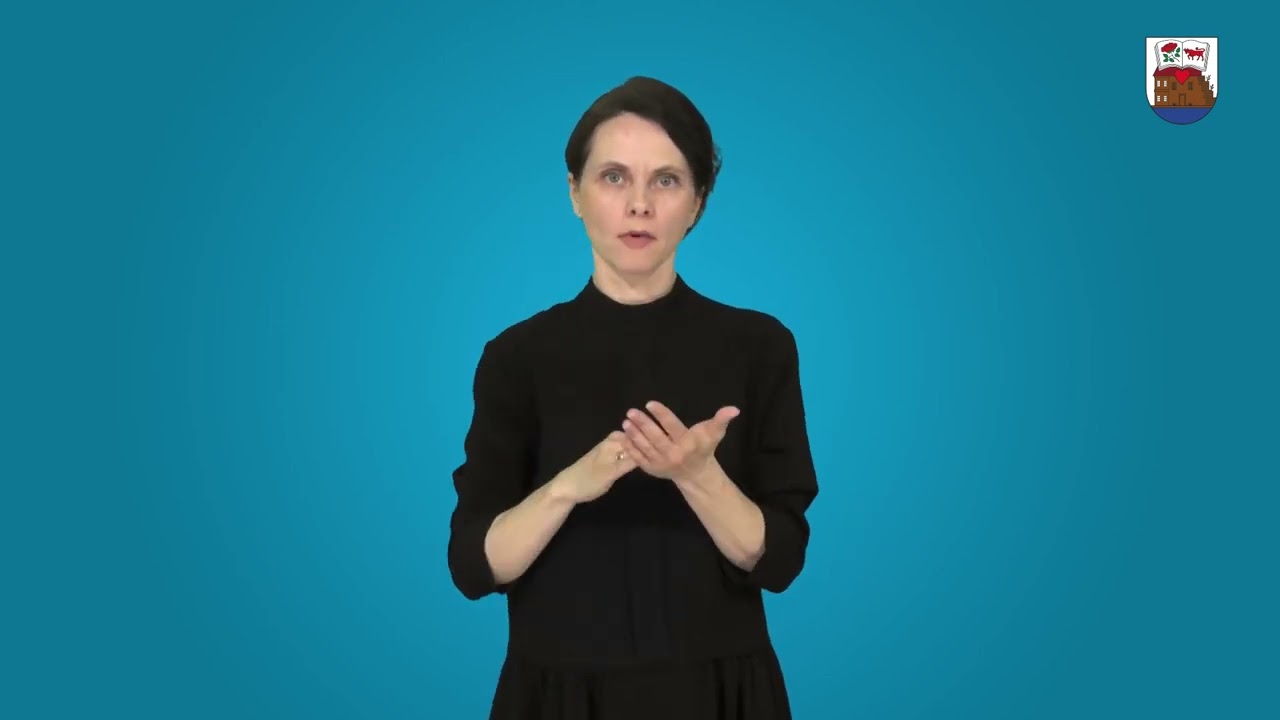 Informacija gestų kalba. Kontaktai.