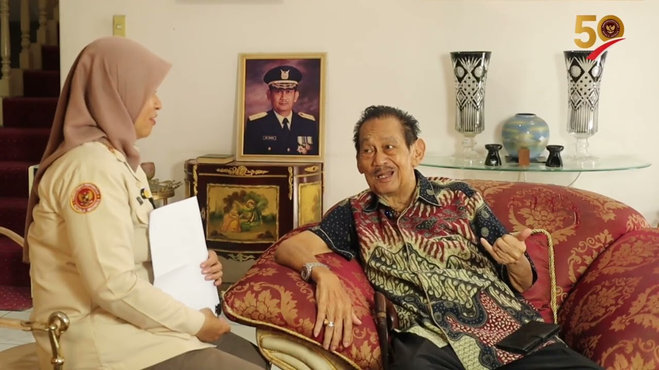 [50th Pengabdian Pusdatin Kemhan] Marsda TNI Purn Ir H R Sri Diharto, M Sc