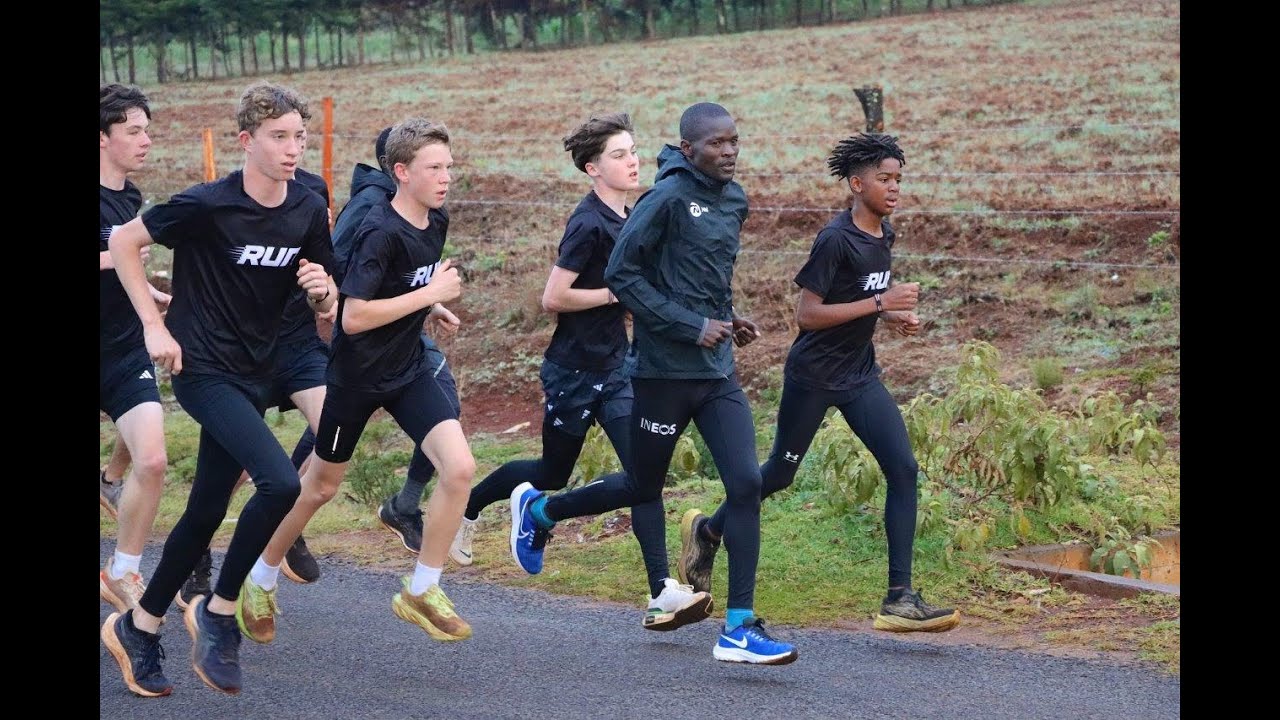 Running in Iten, Kenya 2024