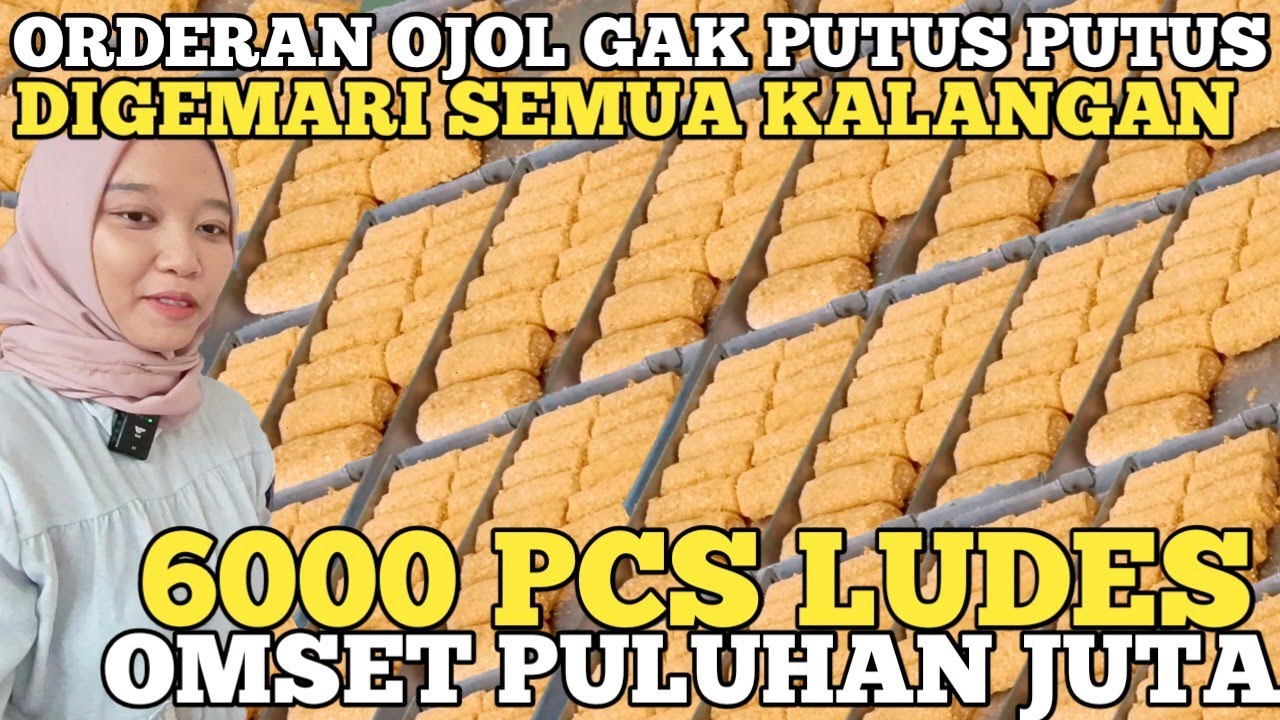 ORDERAN OJEK ONLINE GAK PUTUS PUTUS ! 6000 PCS LUDES OMSET JUALAN PULUHAN JUTA ! IDE USAHA RUMAHAN