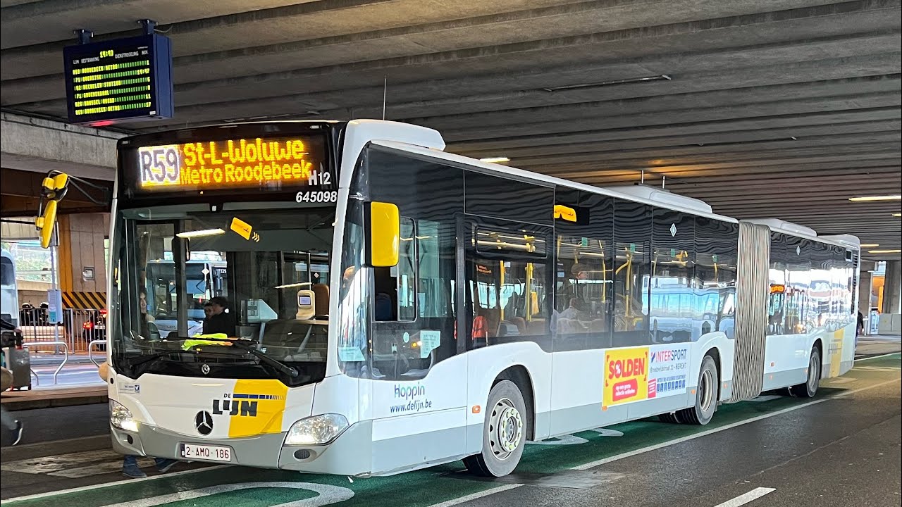 Mercedes Citaro C2 G Hybrid €6 (2021) 645098 Delijn STACA Keolis 🇧🇪 