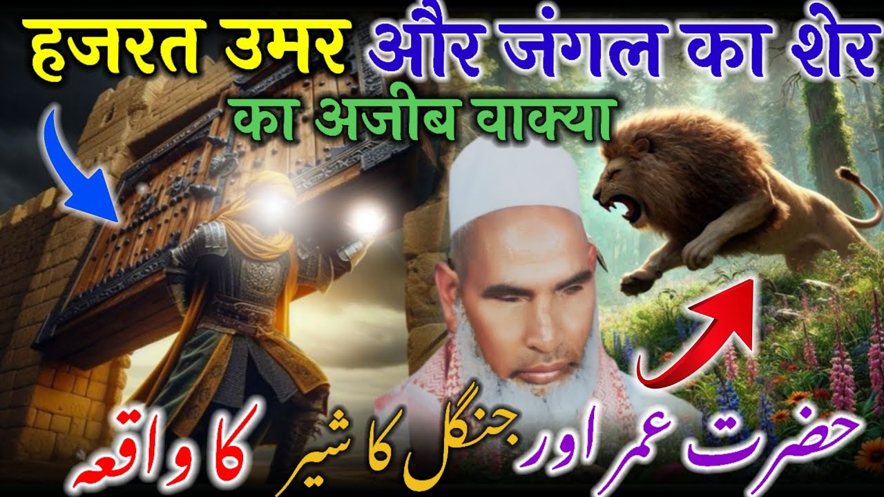 Hazrat Umar Or Jangal Ke Sher Ka Waqia | Qari Haneef Multani Bayan | Kari Hanif ki takrir