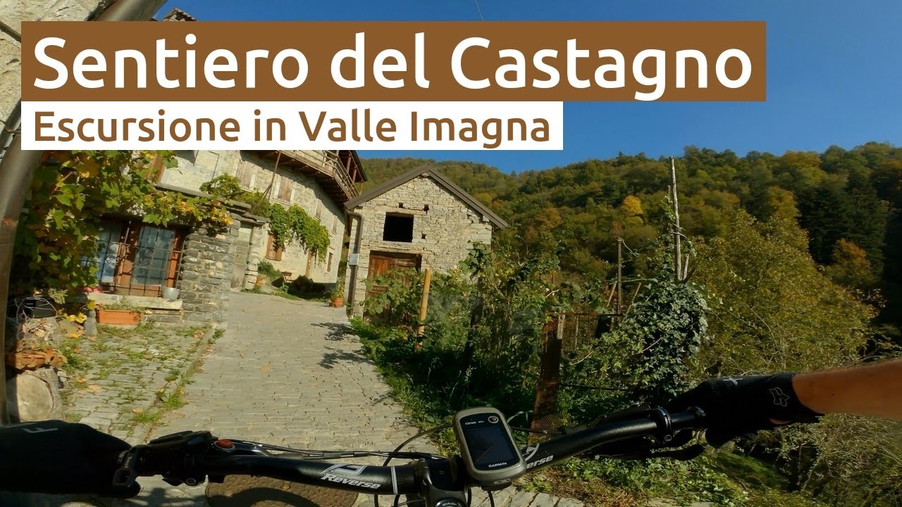 Valle Imagna: Sentiero del Castagno di Corna Imagna - MTB Bergamo