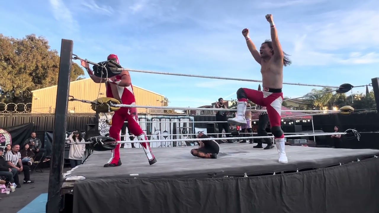 Lucha San Diego: Wonderstars v JNSQ V Red Rangers 