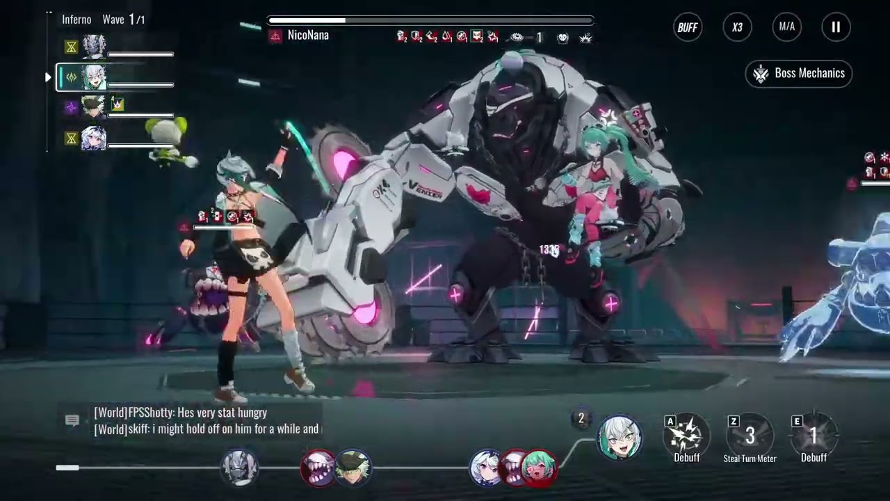 Niconana Inferno Manual no Lily/sania