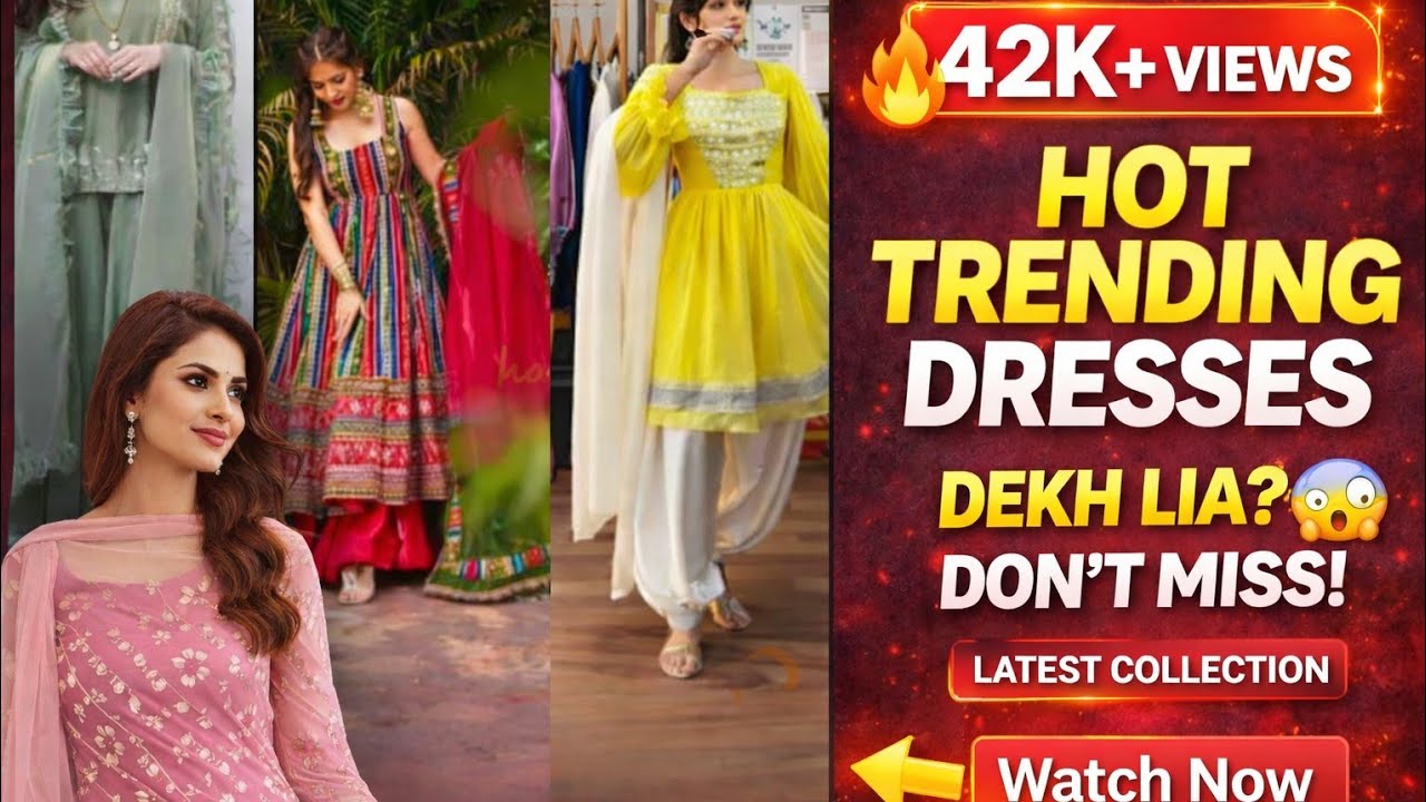 New  trending dresses girls 2025 #trending #suitdesign #2025 #latest #viral #viralvideo #fashion 