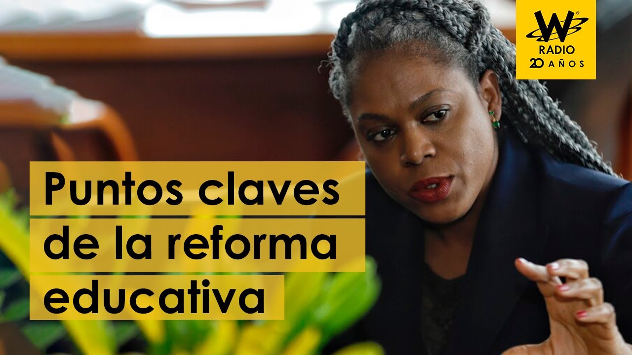 Reforma educativa: ministra Aurora Vergara explicó los puntos claves