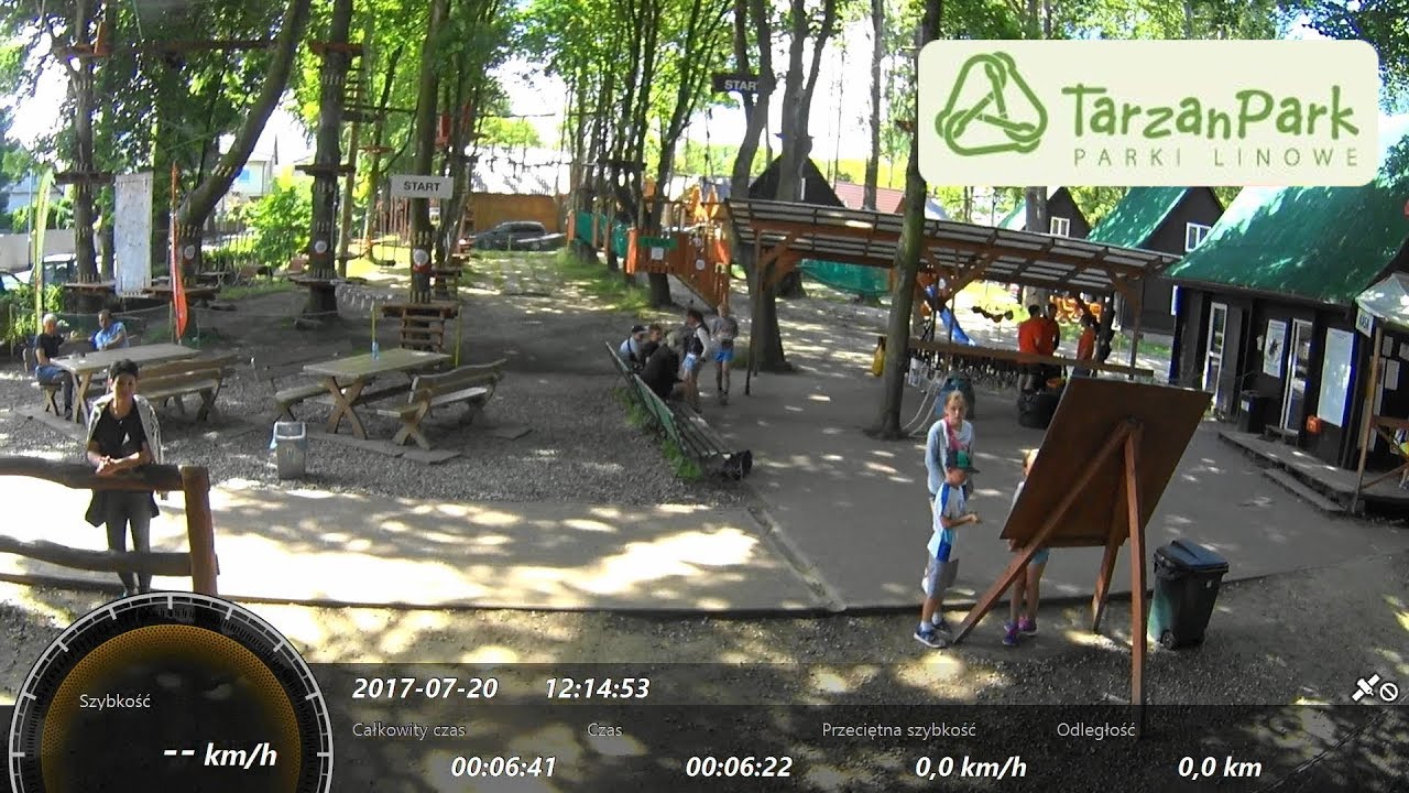 Park Linowy 72 - TarzanPark Władysławowo - Trasa żółta 20.07.2017