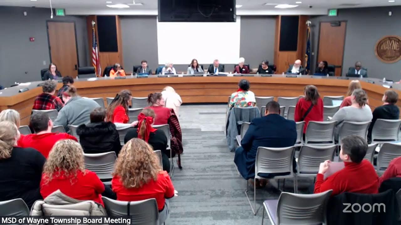MSD of Wayne Township Board meeting - 2026-02-09
