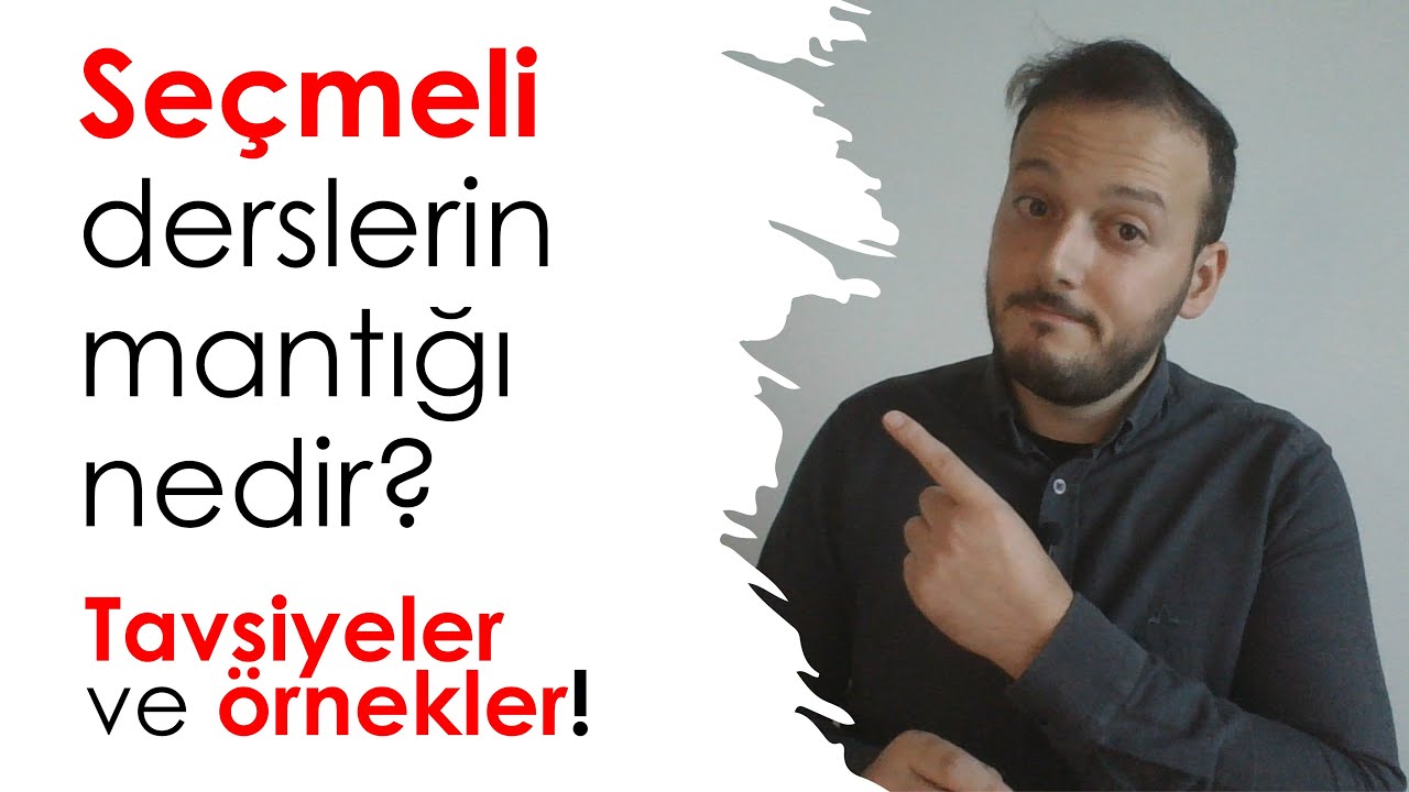 Seçmeli derslerin mantığı nedir? Nasıl seçmek gerek? Üniversitelilere, işletmeden örneklerle!