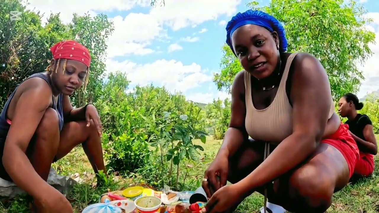 Vin gade koman mwen préparé yon bon diri ak sos pwason ak zanmim yo.
