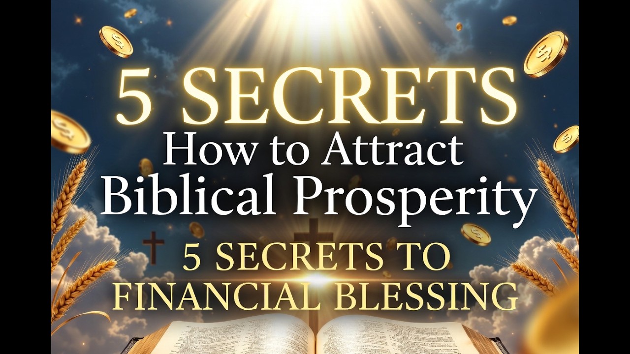 How to Attract Biblical Prosperity: 5 Secrets to Financial Blessing