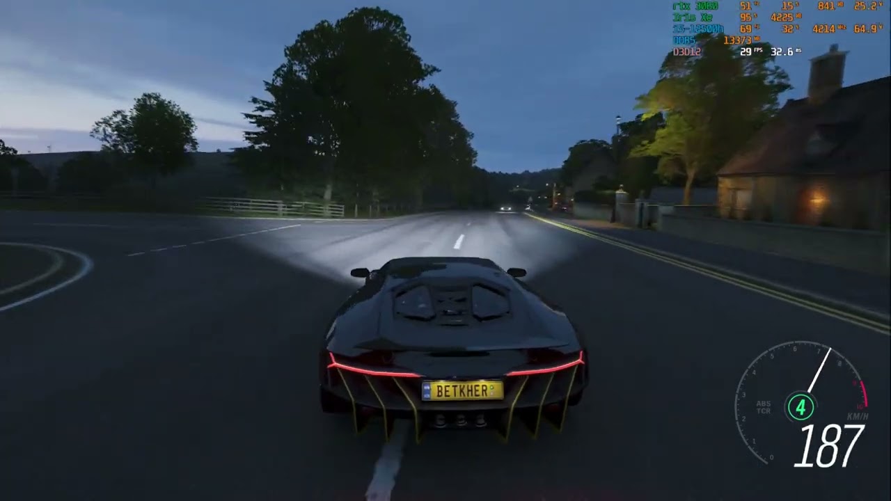 Forza 4 / Intel iris xe graphics / DDR5 / i5 12500h
