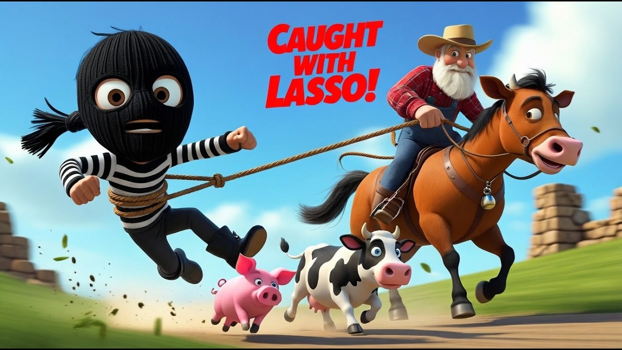 Thief Steals Farm Eggs & Gets Caught! 🏃💨🥚 | Police Arrest the Egg Thief! 🚨👮