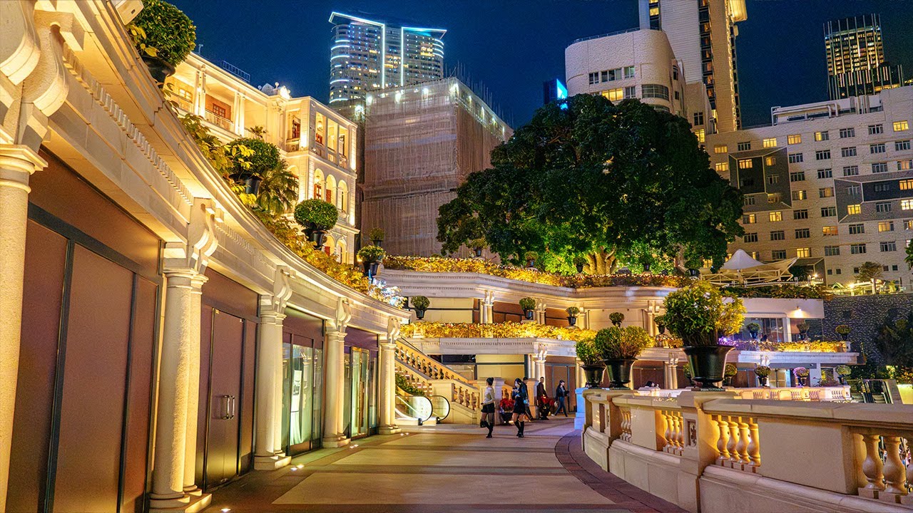 🇭🇰 Nightlife in Hong Kong: 1881heritage, Star Ferry Pier, Avenue of Stars | 4K HDR