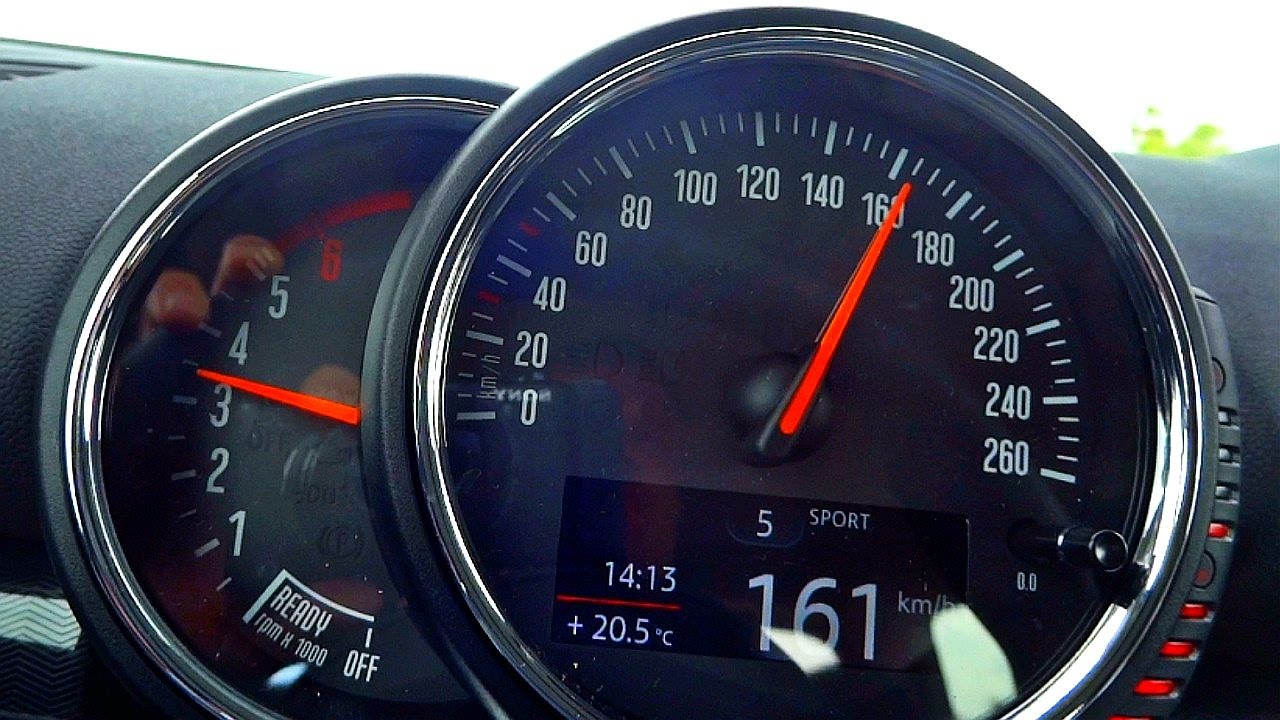 Mini Clubman Cooper D Acceleration 0-100 Test