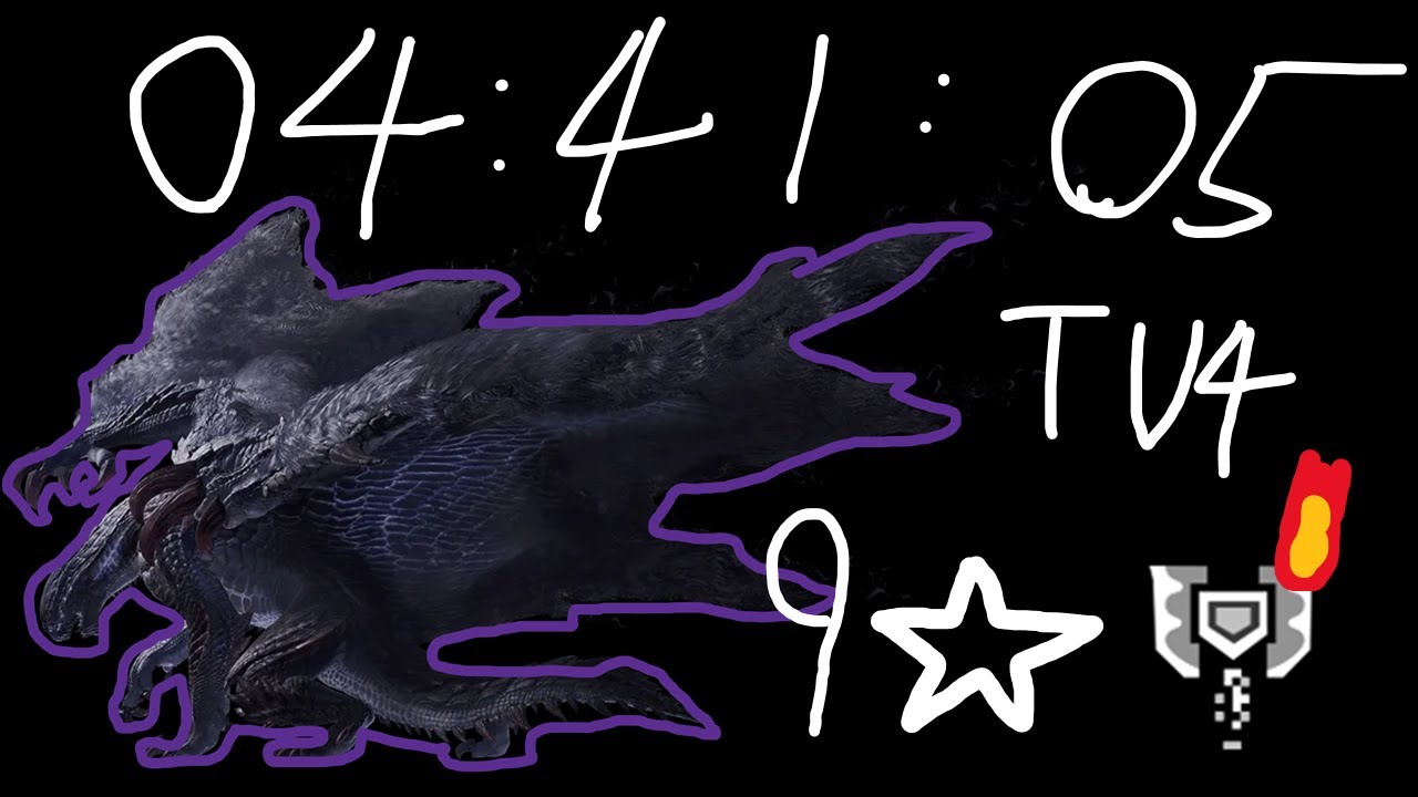 TU4_9★ 역전 고어마가라 차지액스 04:41:05, TU4_9★ Tempered Gore Magala charge blade 04:41:05