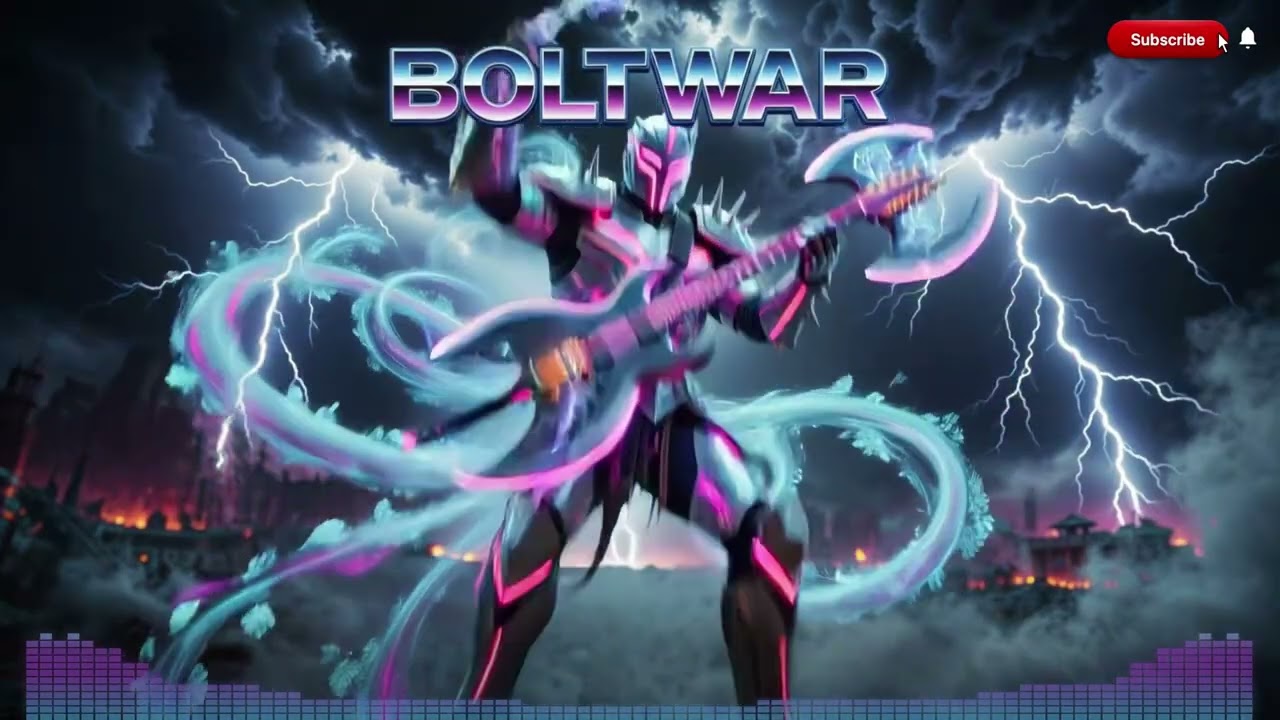 BOLTWAR | Synthwave x Heavy Metal Mix | Retro 80s Cyber Paladin